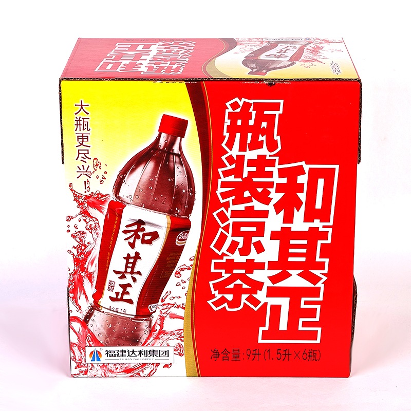 达利园和其正凉茶植物凉茶饮料1.5l*6瓶