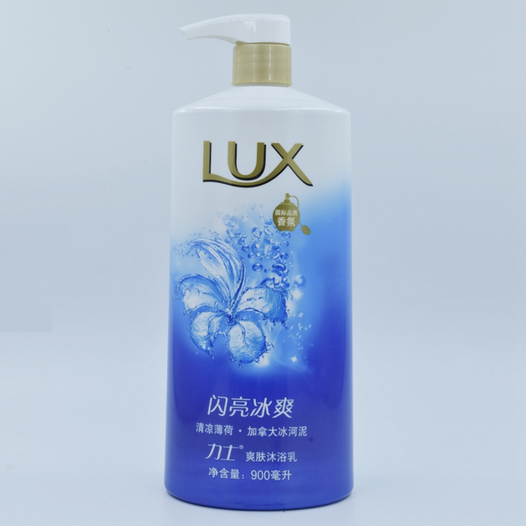 清洁用品 身体护肤 沐浴 lux/力士 闪亮冰爽 清凉薄荷 爽肤沐浴乳 900